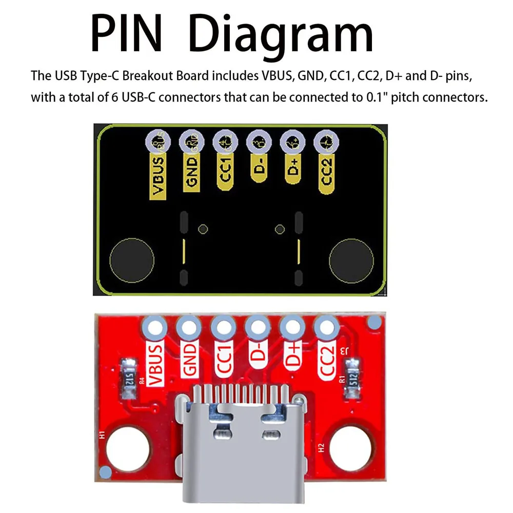Usb type-c коммутационная плата - Фотография_4