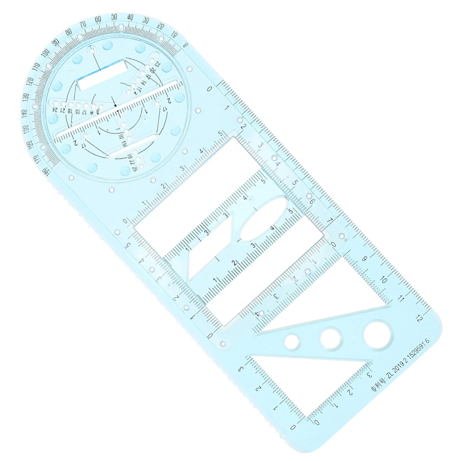 Набор линеек для геометрического рисования - Фотография_5