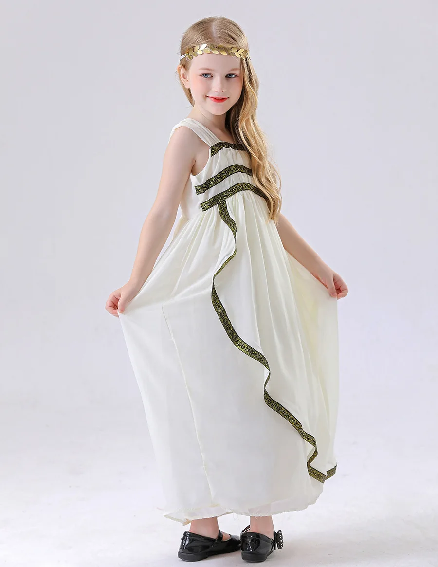 Средневековый римский костюм для мамы и девочки - Фотография_6