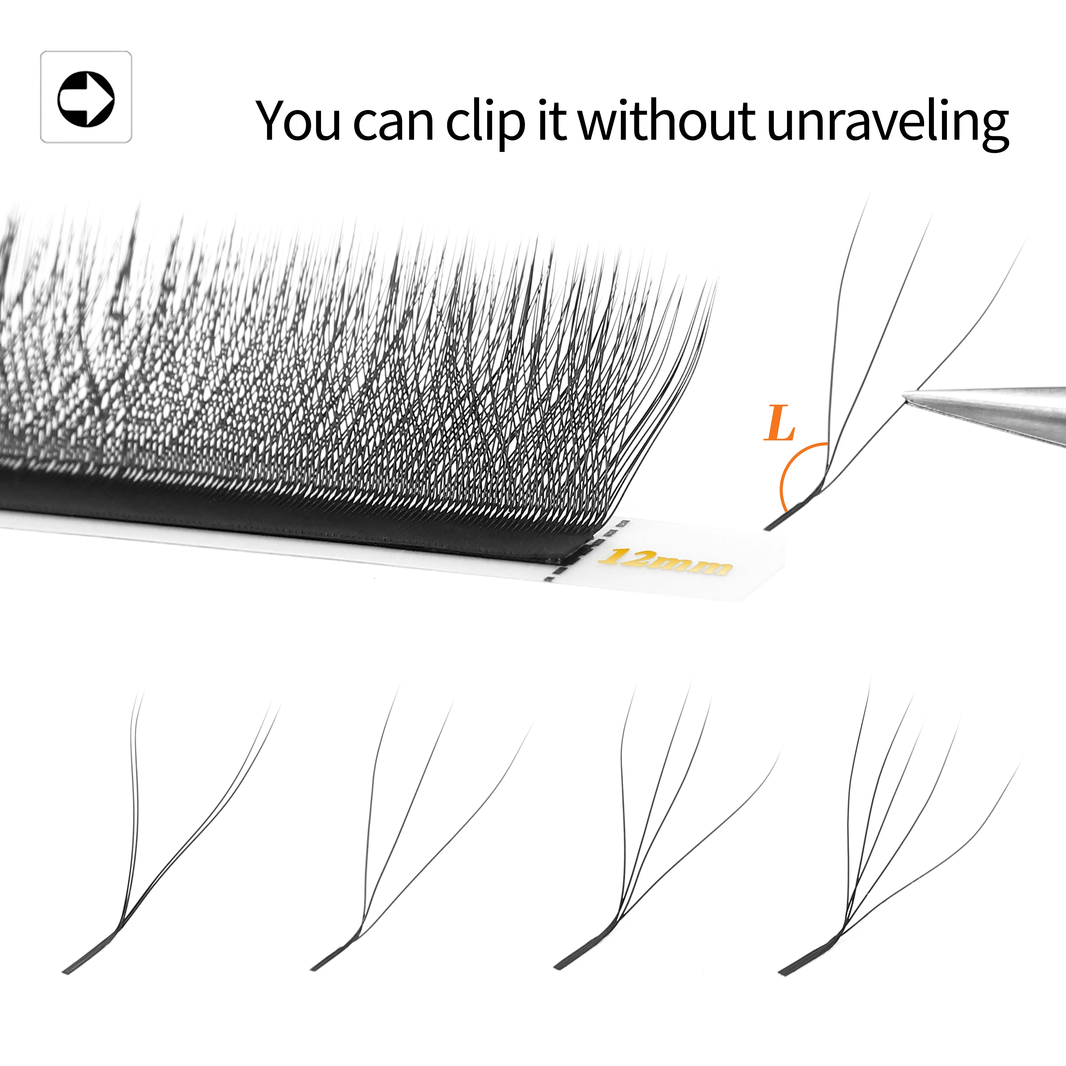Curl yy 3d 4d 5d w форма наращивание - Фотография_4