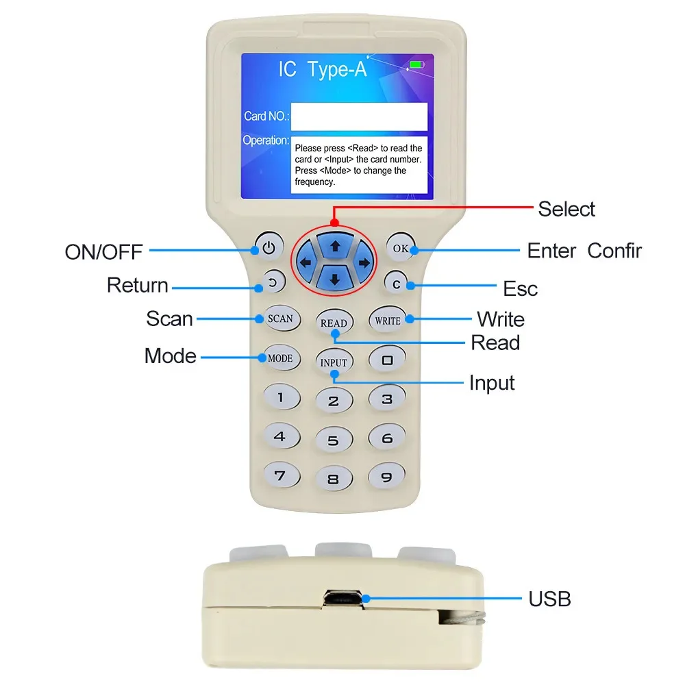 Дубликатор rfid, копировальный - Фотография_3