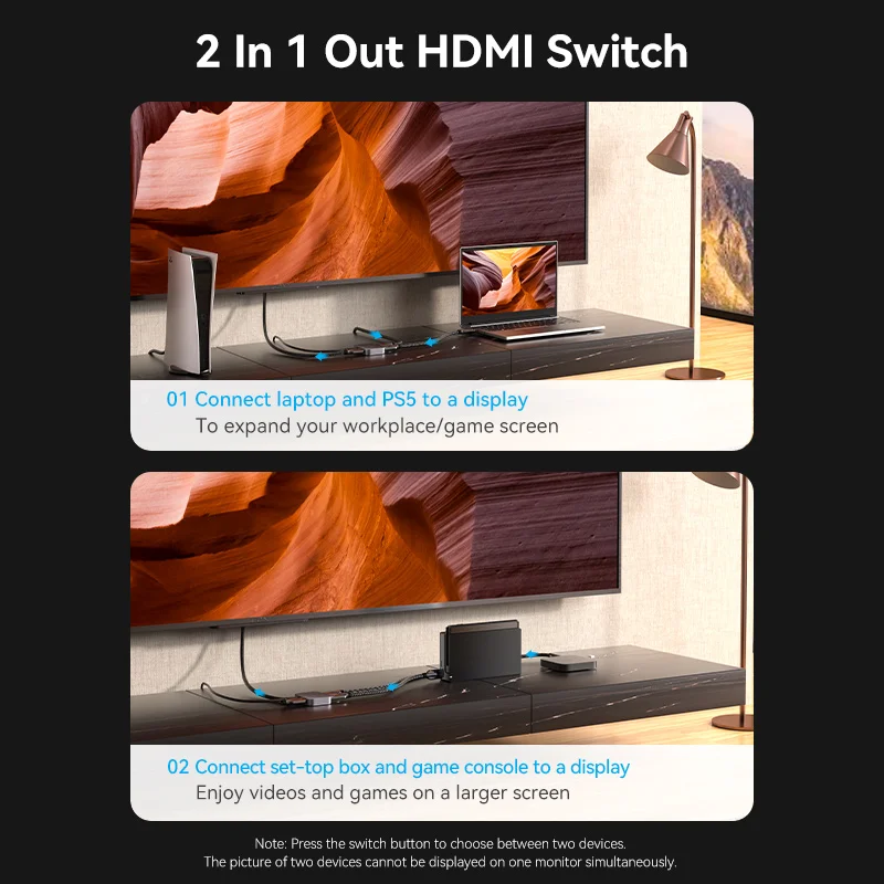 Разветвитель vention hdmi 2.1 8k - Фотография_2