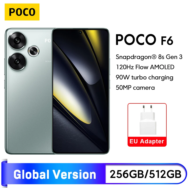 Poco f6 глобальная версия snapdragon 8s gen 3