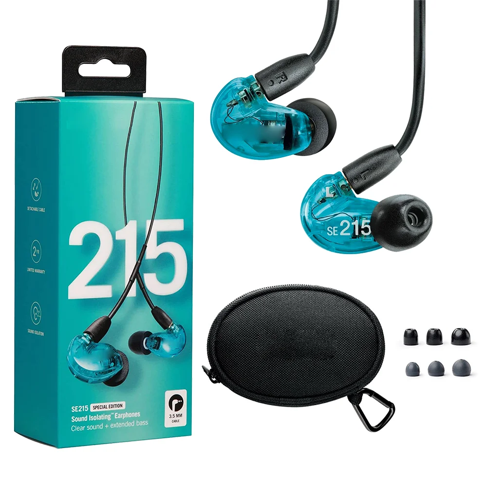 Se215 наушники с микрофоном hi-fi стерео шумоподавление 3