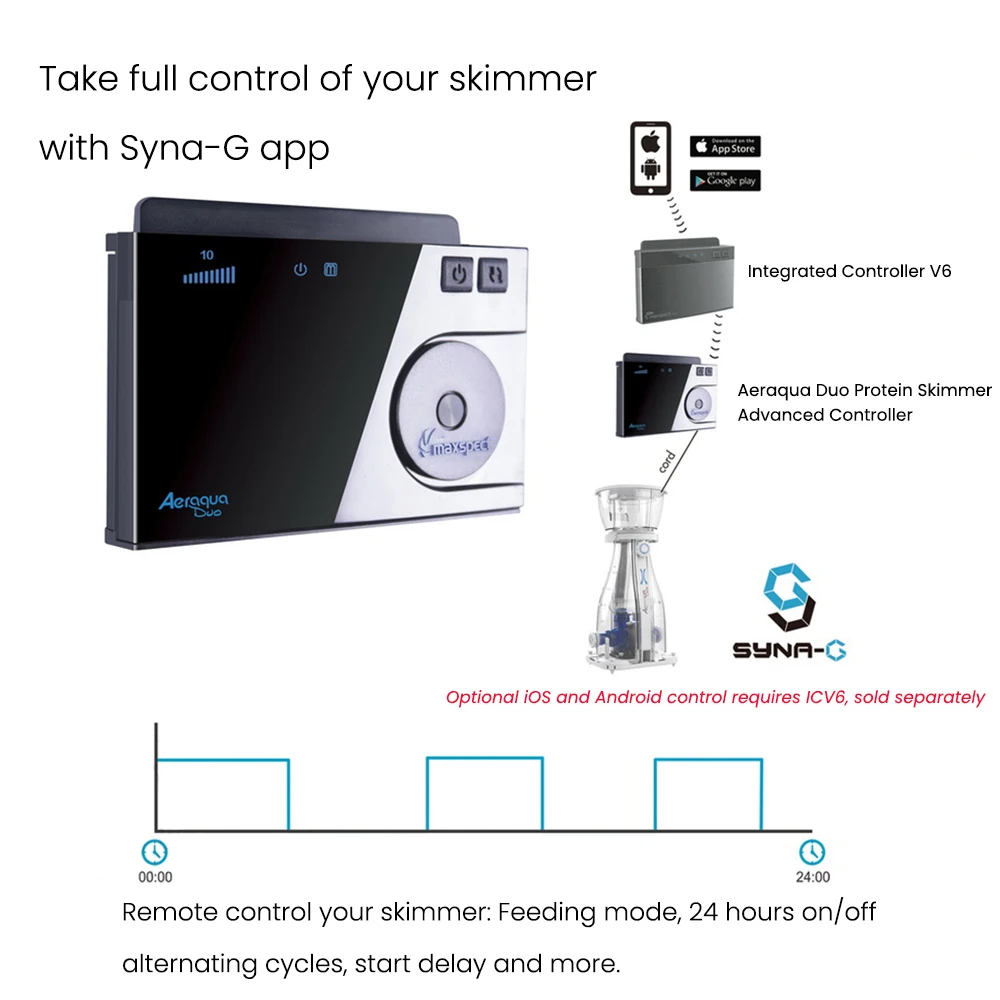 Tlf maxspect ad600 40 вт dc flow протеиновый скиммер для рифо - Фотография_4