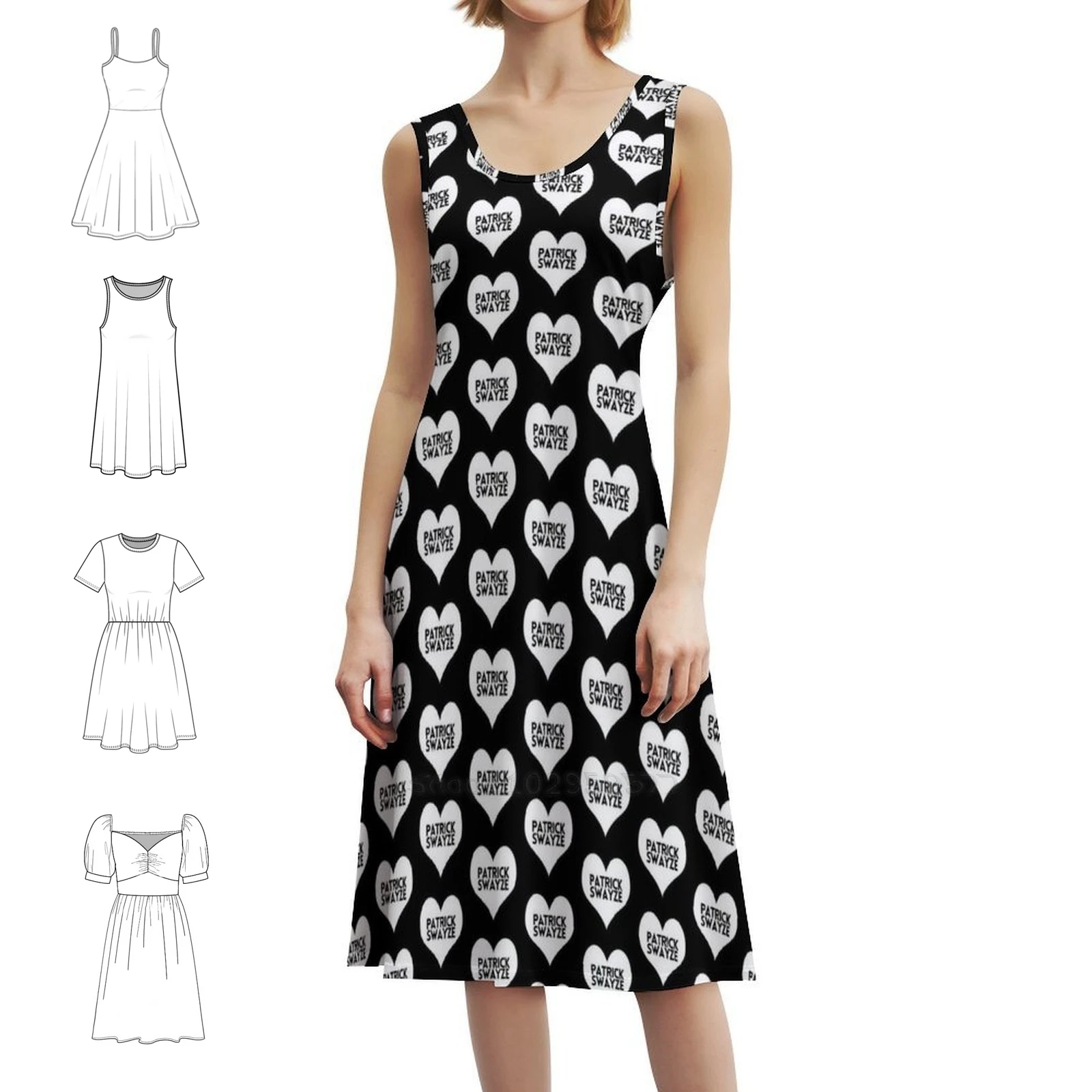 Love swayze платье в корейском