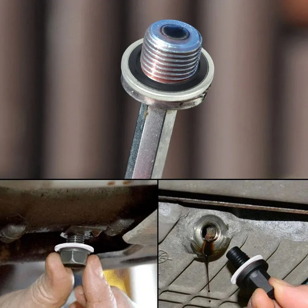 Car oil drain plug sealing gasket - Фотография_5