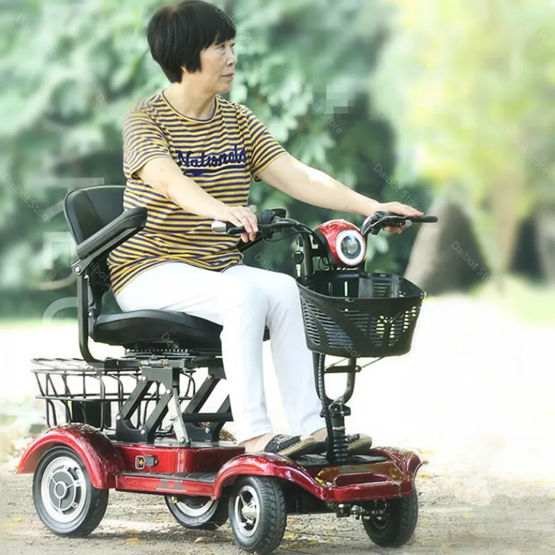 Складной электрический скутер для инвалидной коляски - Фотография_6