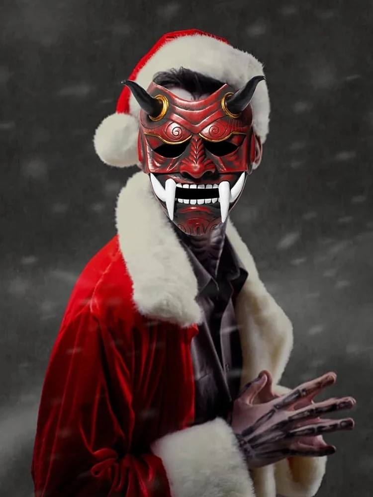 Hannya demon косплей маска японский - Фотография_5