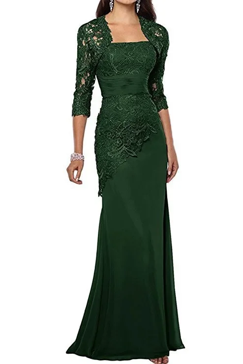 New chiffon lace mother of the - Фотография_3
