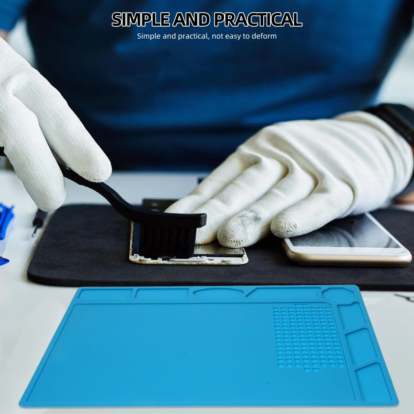 Теплоизолированный паяльный коврик - Фотография_3