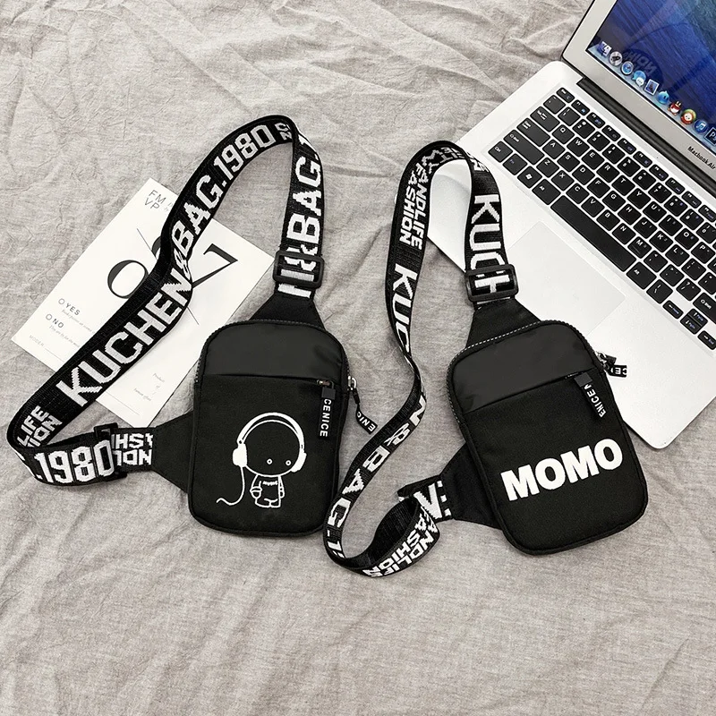 Модная сумка через плечо унисекс