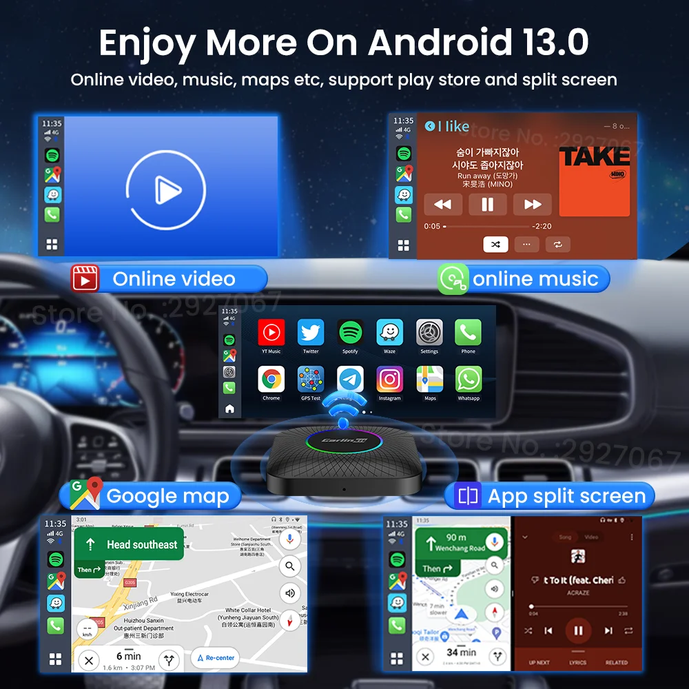 Carlinkit carplay ai box android - Фотография_2
