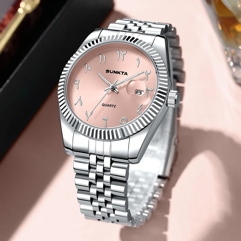 Sunkta новые роскошные кварцевые часы для женщин - Фотография_4
