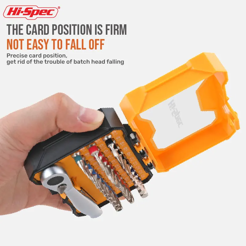 Набор торцевых ключей hi-spec 72-t с мини-трещоткой - Фотография_3