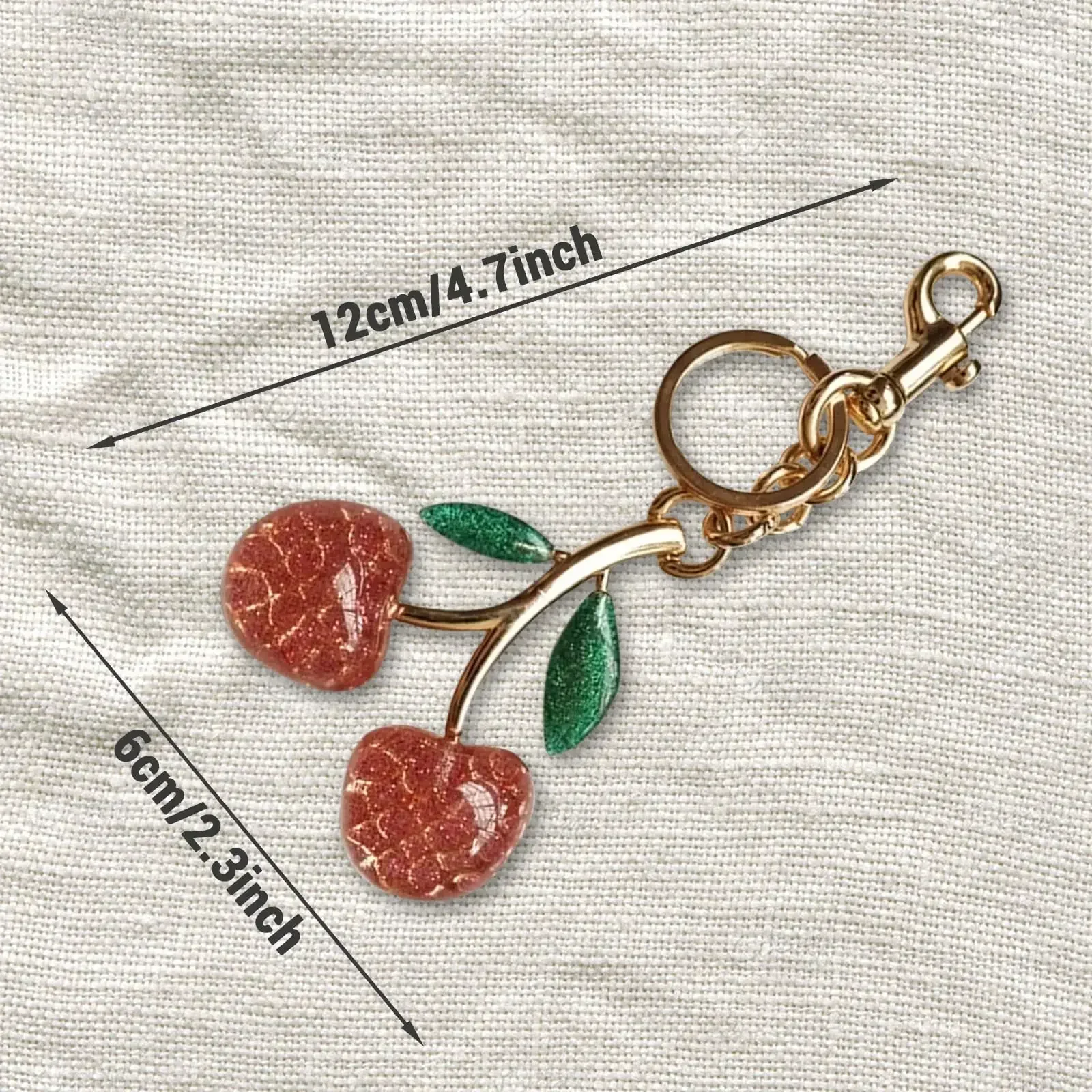 Брелок cherry bag charm брелок - Фотография_6