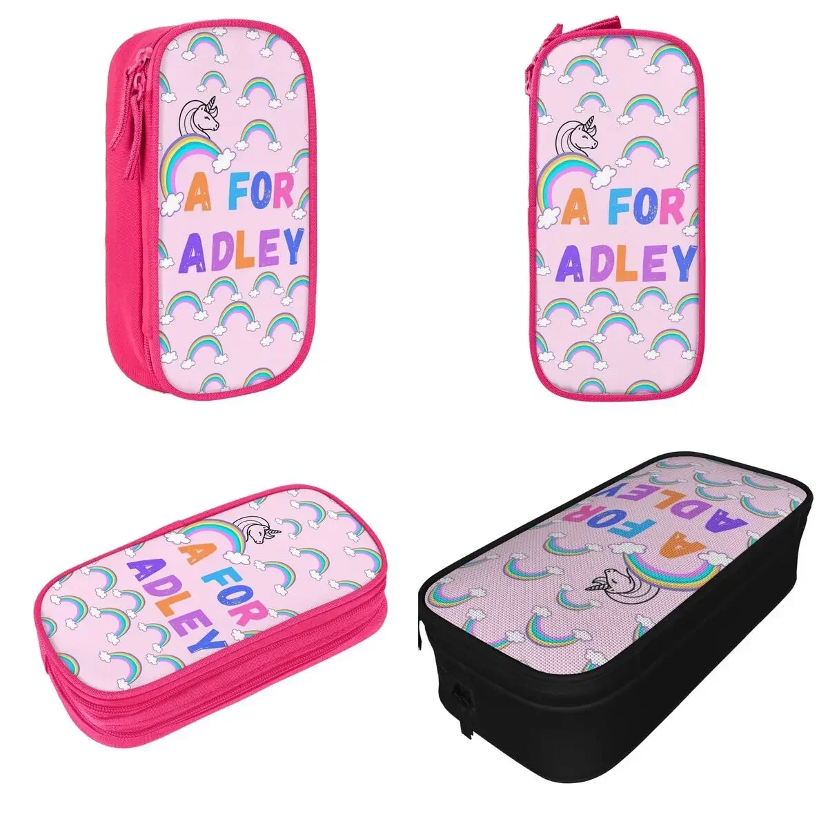 Розовый пенал a for adley - Фотография_2