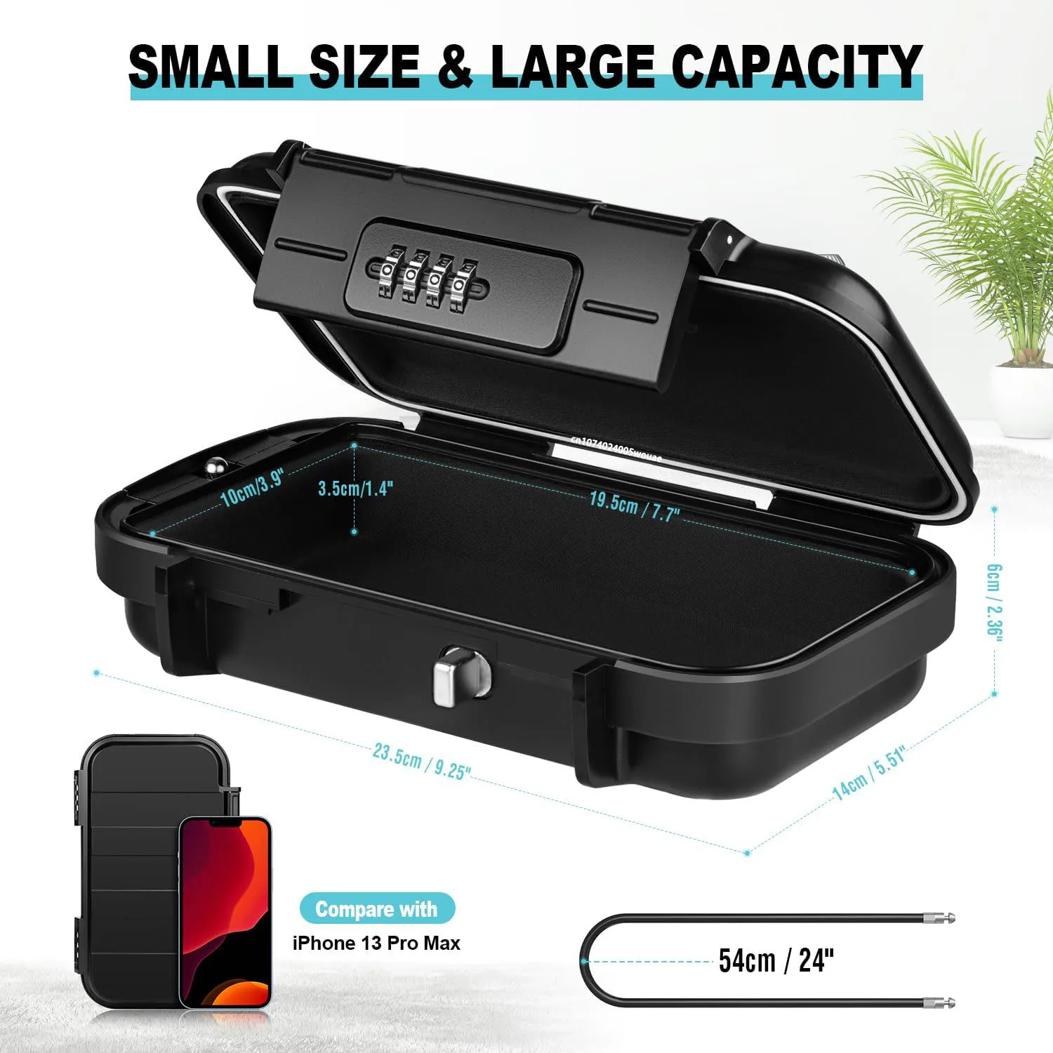 Дорожный сейф, портативный сейф для тренажерного зала - Фотография_2