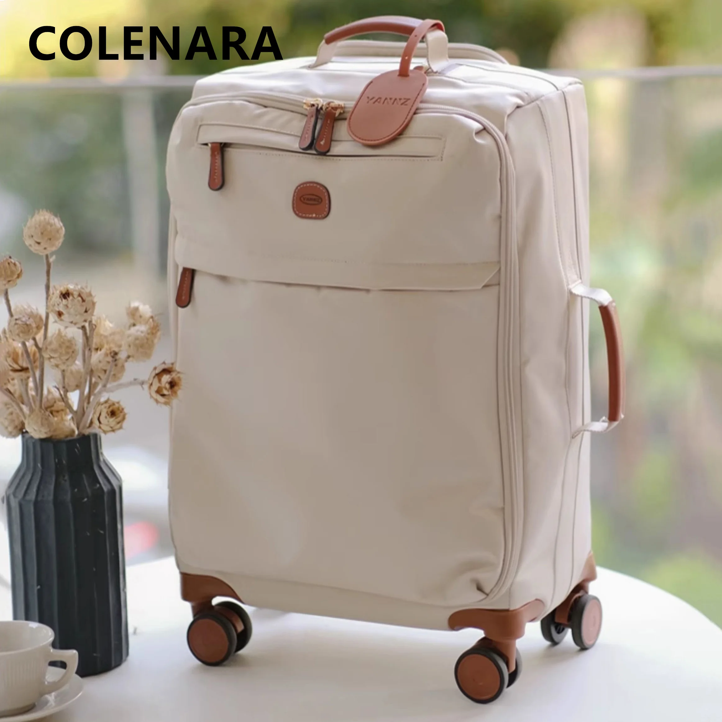 Сверхлегкий чемодан colenara из ткани оксфорд