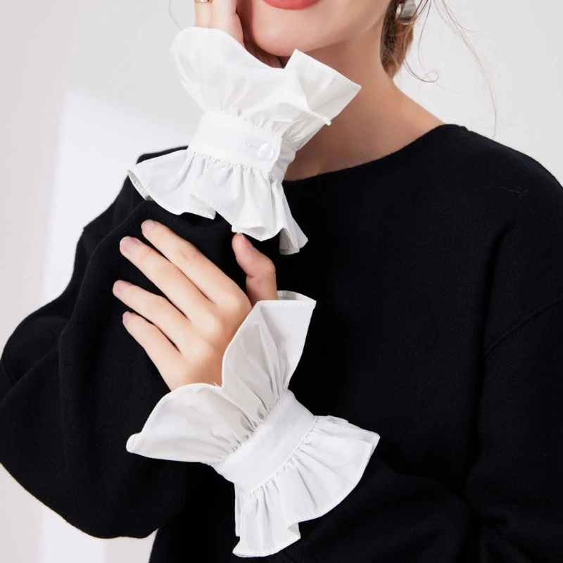 Кружевные рукава с вышивкой - Фотография_4