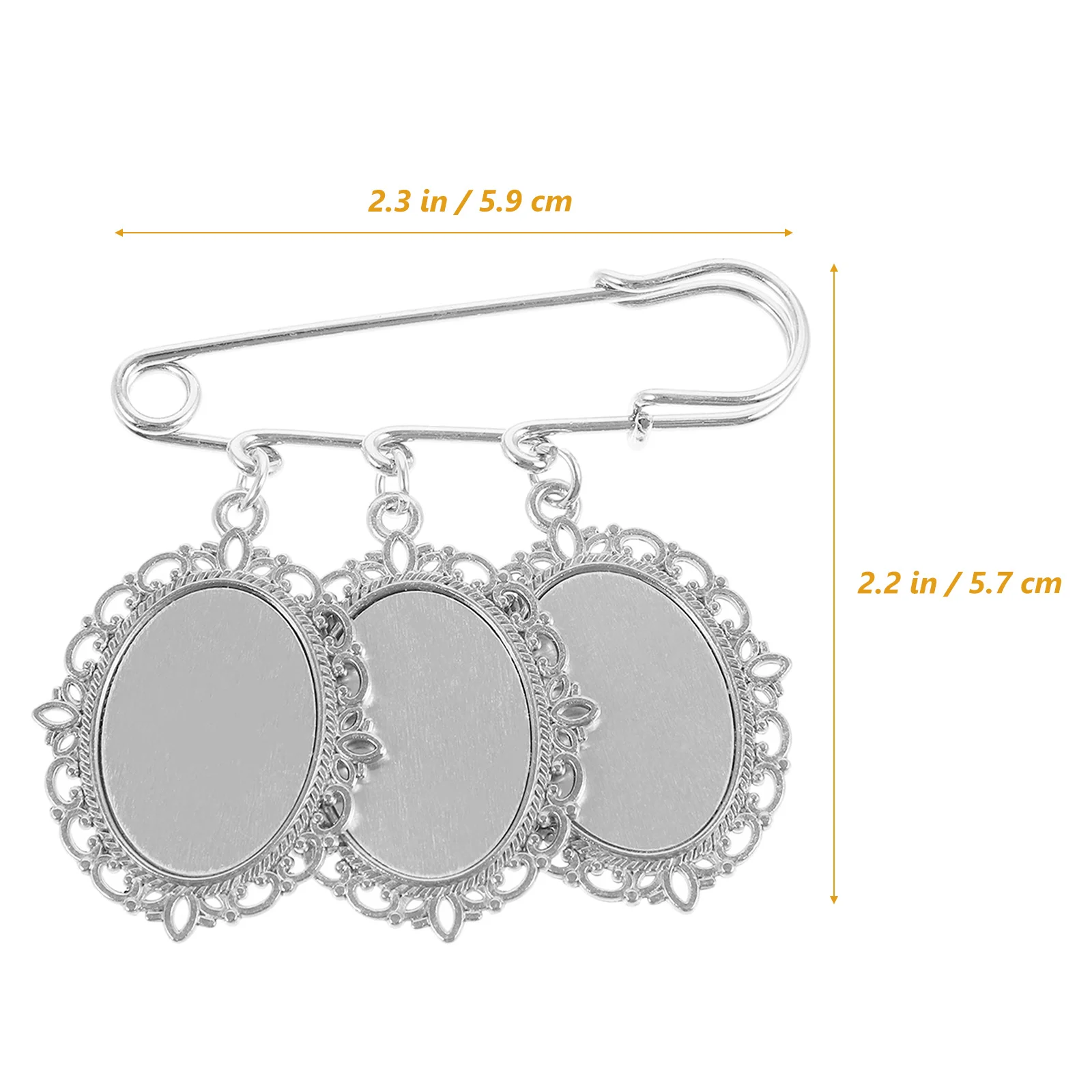 Брошь с теплопередачей и принтом - Фотография_5