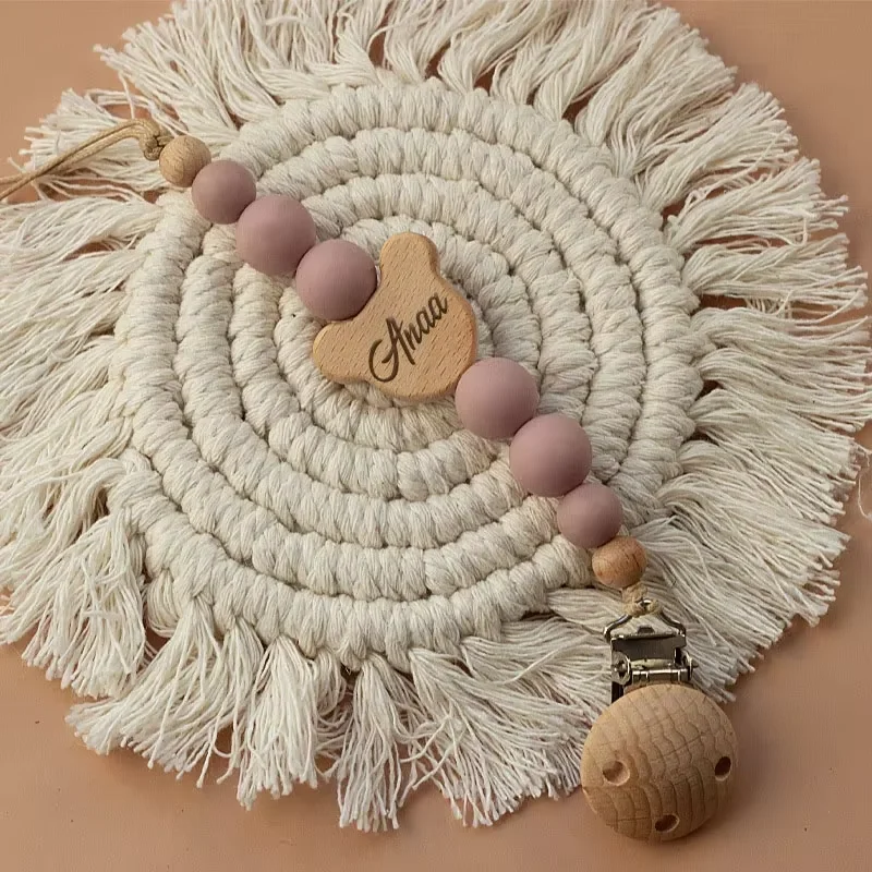 Детская кепка с индивидуальным именем и набор зажимов для соски - Фотография_6