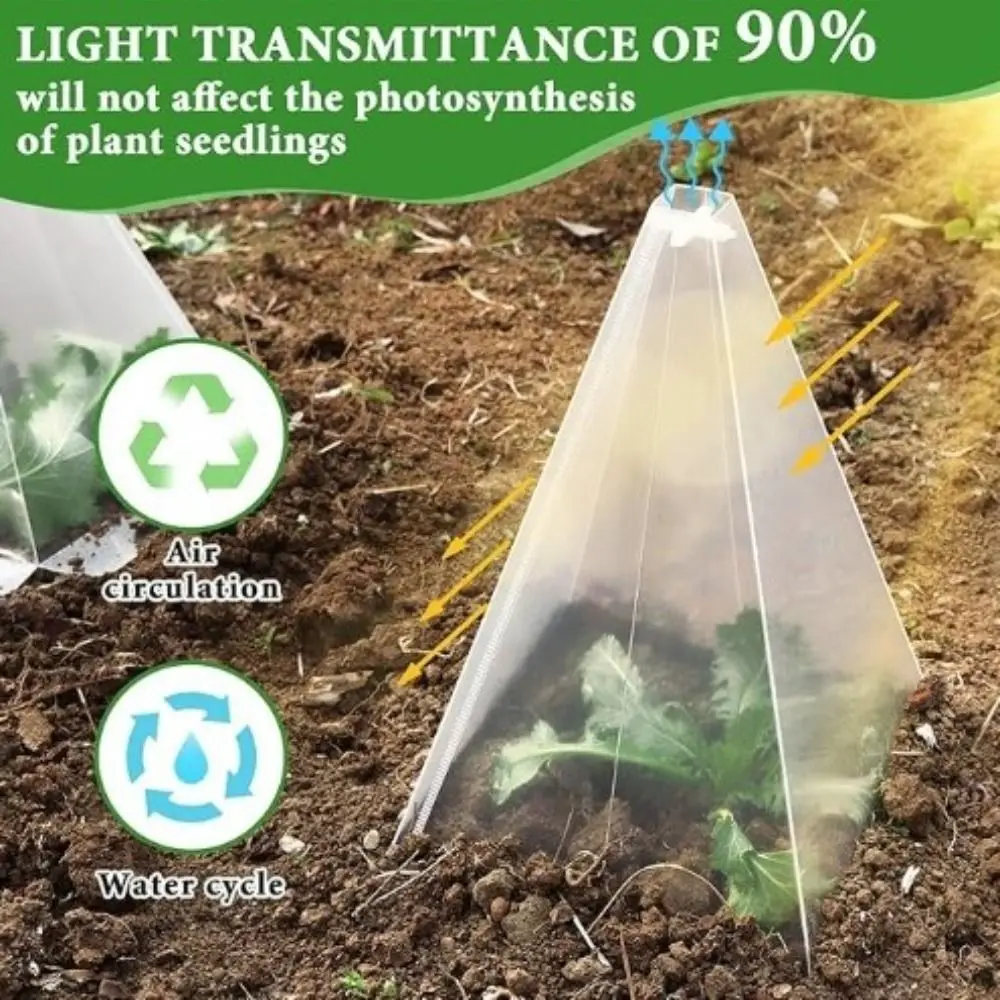 Прозрачный защитный чехол для растений - Фотография_4
