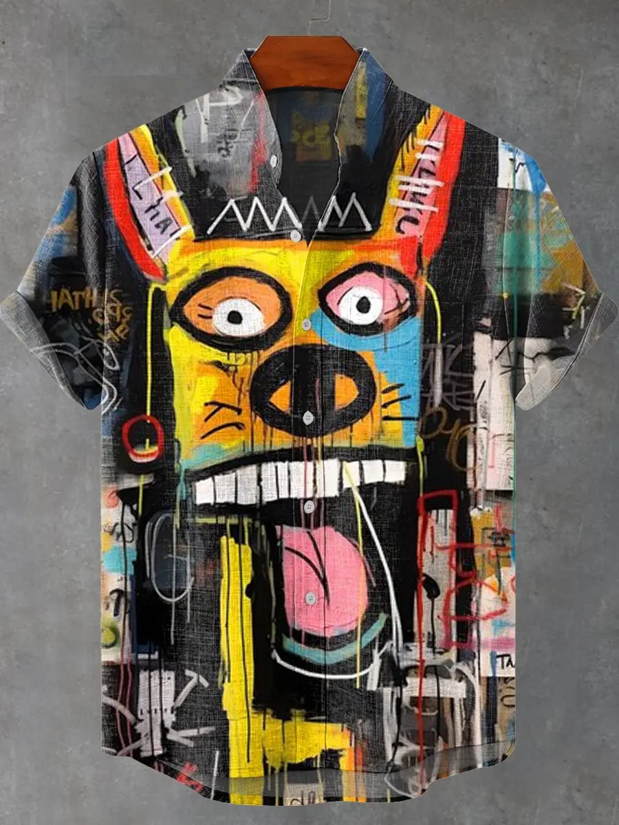 Вечерняя рубашка с коротким рукавом 2025 года - Фотография_2