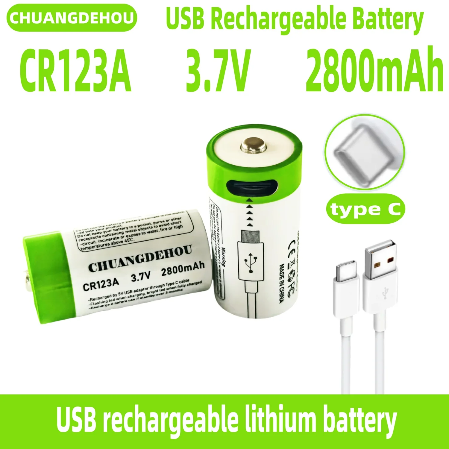 Cr123a lithium battery 3