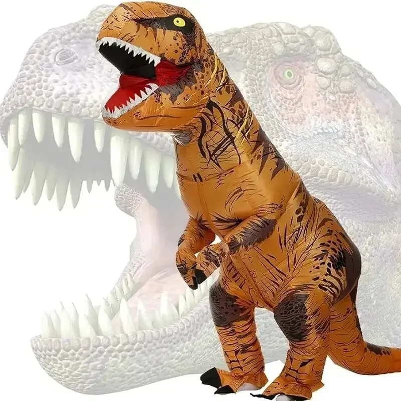 Надувной костюм тираннозавра t-rex - Фотография_2
