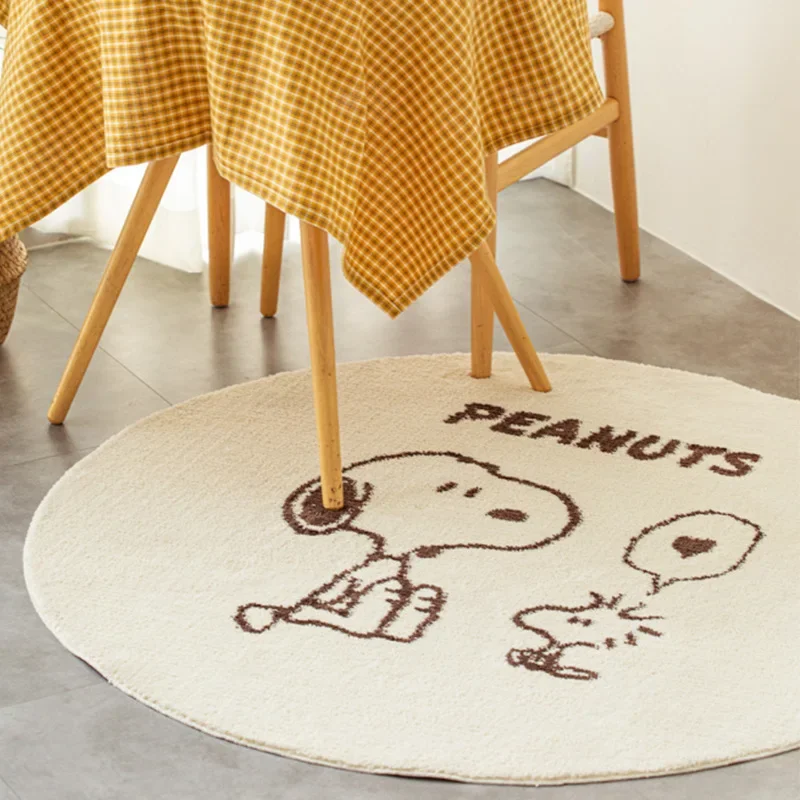 Snoopy imitation cashmere round