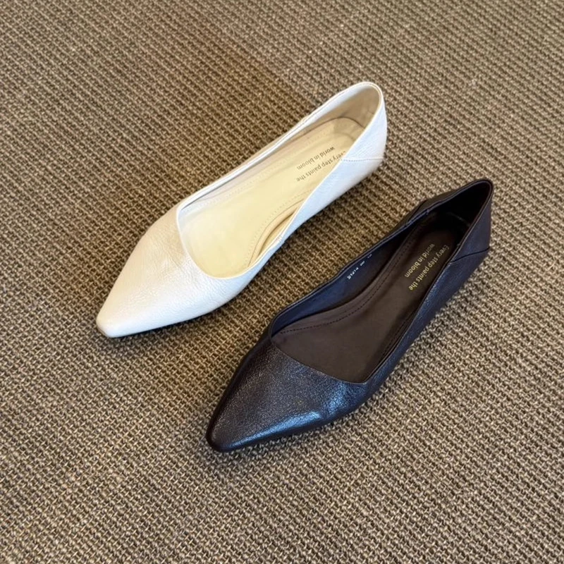 Обувь, нескользящая новая обувь с острым носком 2