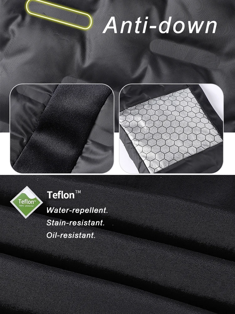 Зимние пуховые брюки мужские 90% - Фотография_3