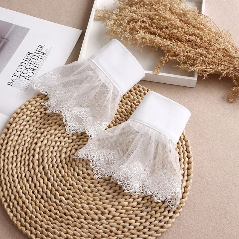 Женские накладные манжеты со съемными рукавами - Фотография_3