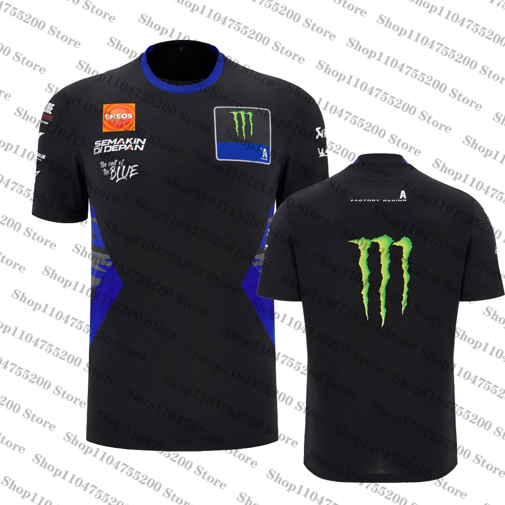 Футболка monster energy racing moto jersey 2025 для мужчин и женщин - Фотография_5
