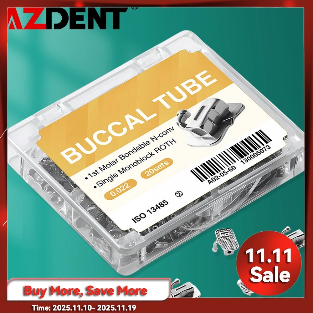 Стоматологические ортодонтические буккальные трубки