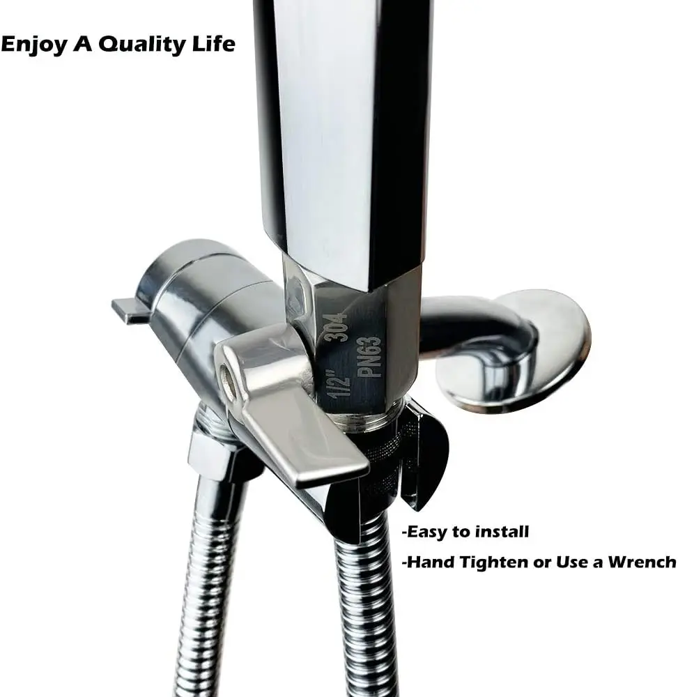 Шаровой клапан из нержавеющей стали 304 с ручкой из нержавеющей стали - Фотография_6