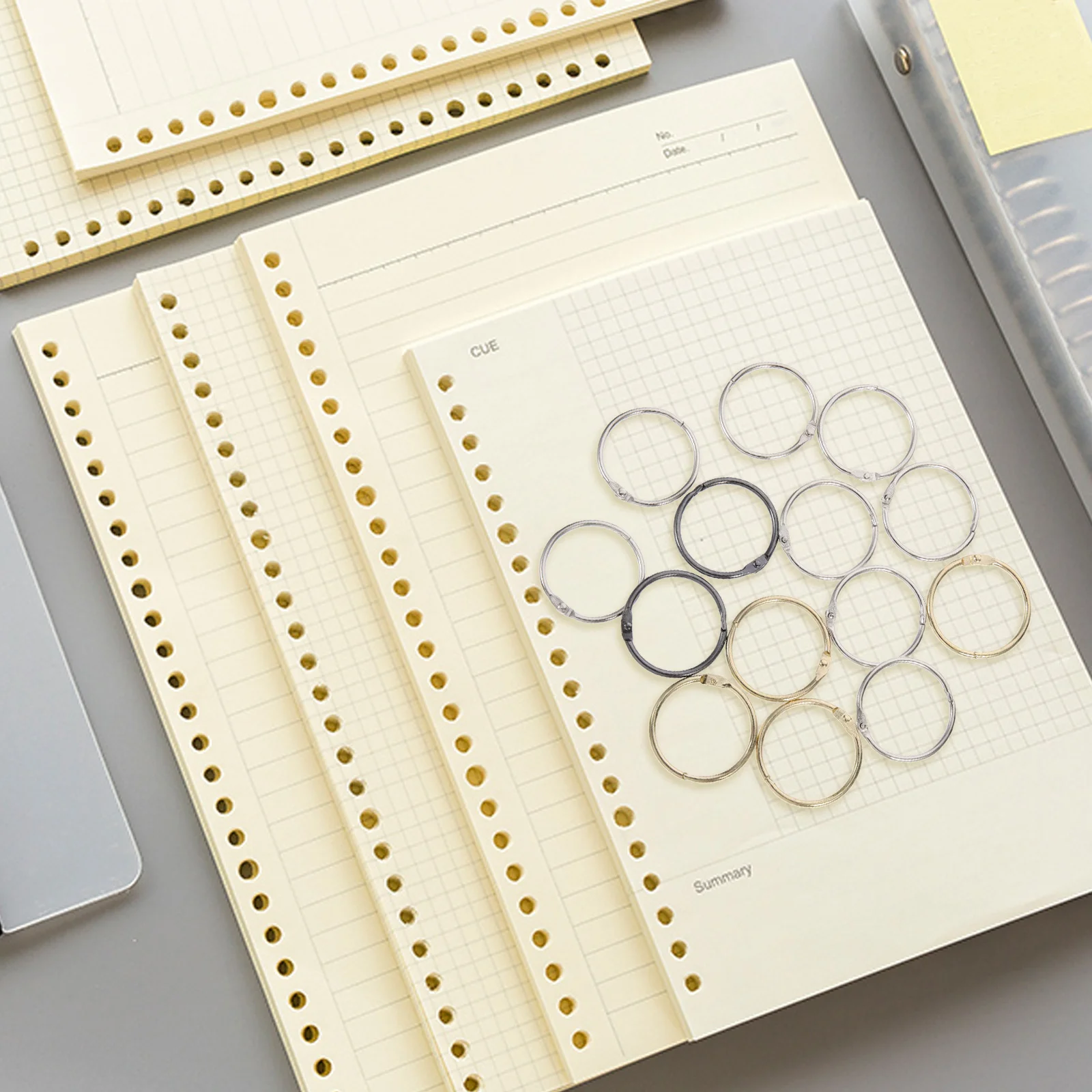 30 мм круглые металлические переплетные - Фотография_6