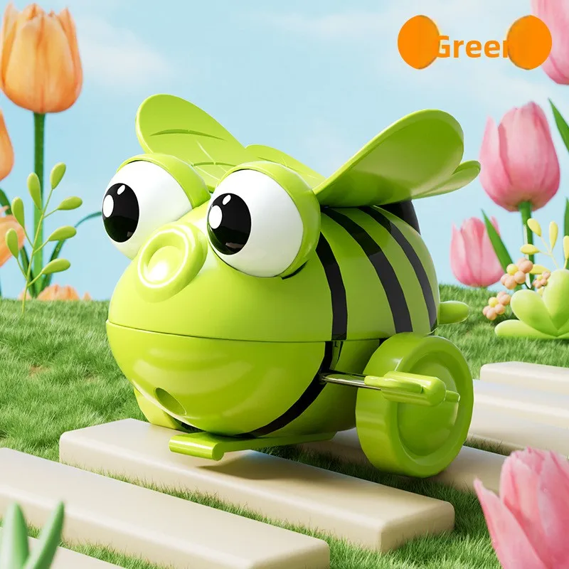 Детская игрушка-пчелка с заводным механизмом - Фотография_5