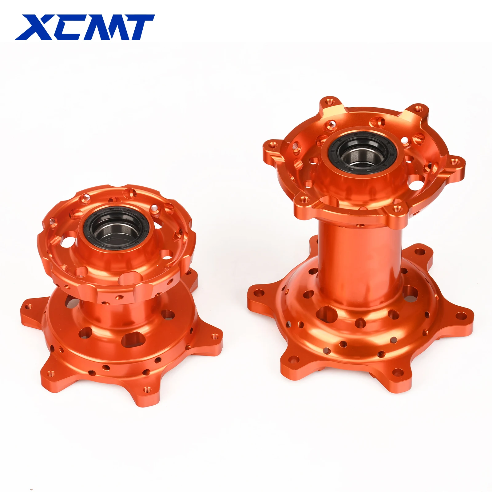 Ступица переднего и заднего колеса с чпу для мотоцикла - Фотография_3