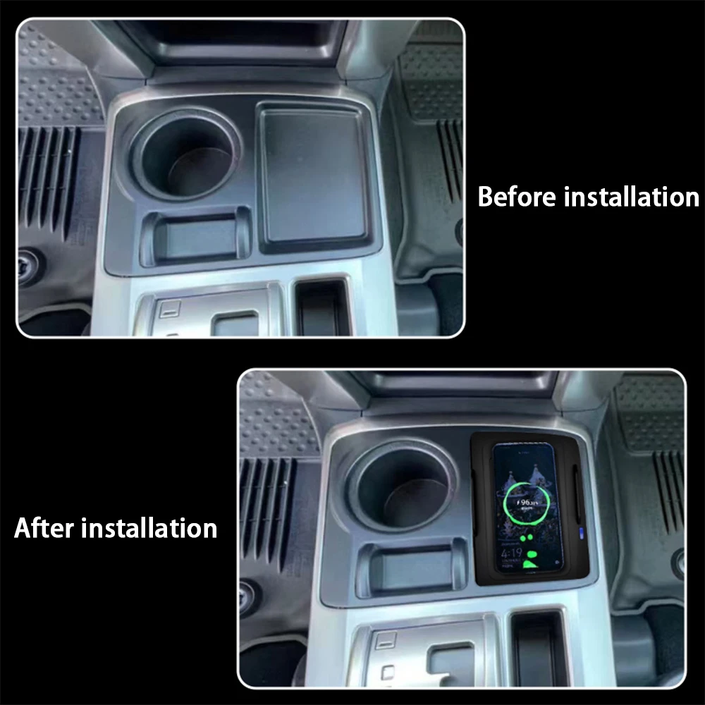 Автомобильное беспроводное зарядное устройство для мобильного телефона - Фотография_2