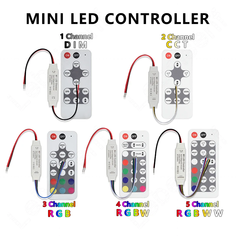 Мини-светодиодный диммер dc12-24v - Фотография_2