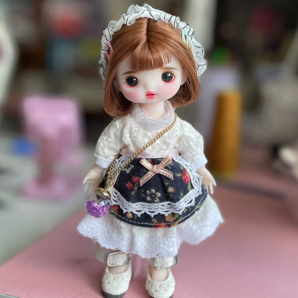 16cm handmade bjd doll little girl - Фотография_6