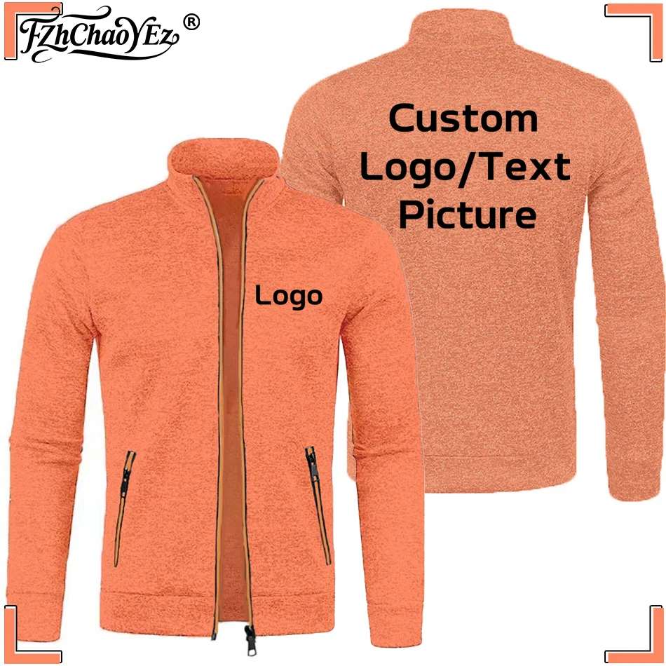 Мужские куртки на молнии с вашим логотипом - Фотография_5