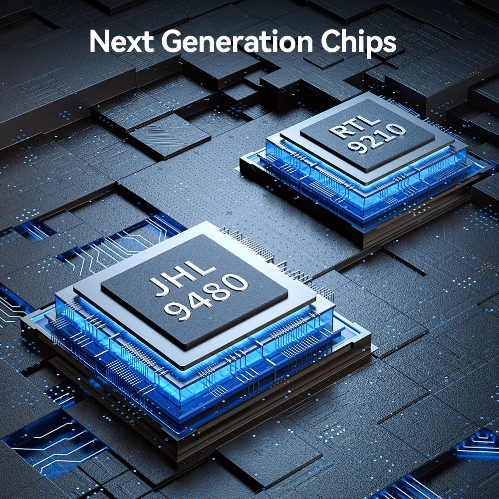 Корпус acasis 80 гбит/с thunderbolt 5 ssd с вентилятором и охлаждением - Фотография_6