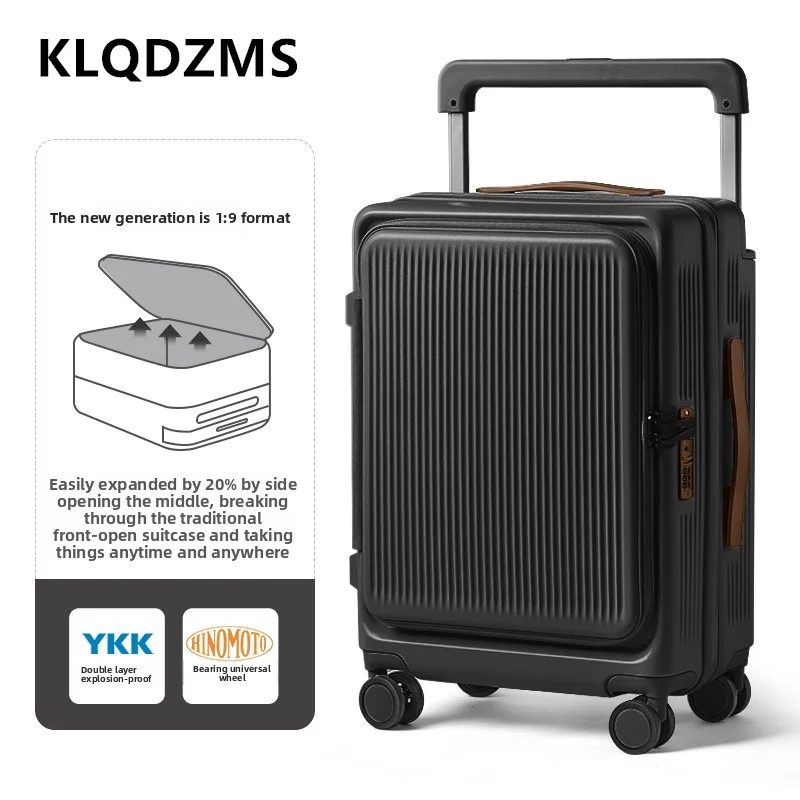 Klqdzms 20 "24-дюймовый чемодан для ноутбука с передним отверстием - Фотография_4