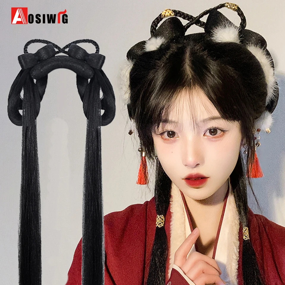 Синтетический клипса для волос hanfu bb - Фотография_2
