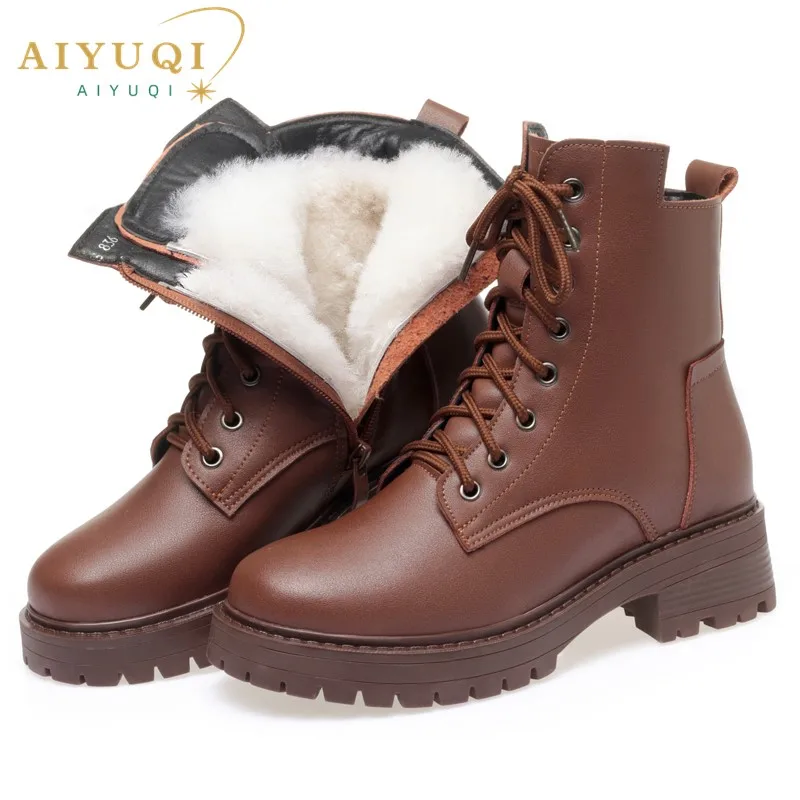 Aiyuqi ботинки женские зимние