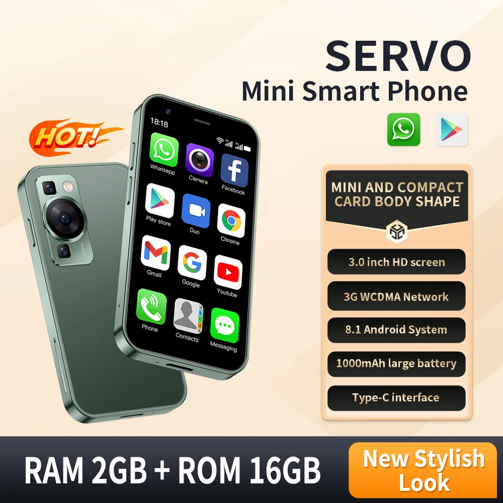 Servo p60 pro малый смартфон android 3