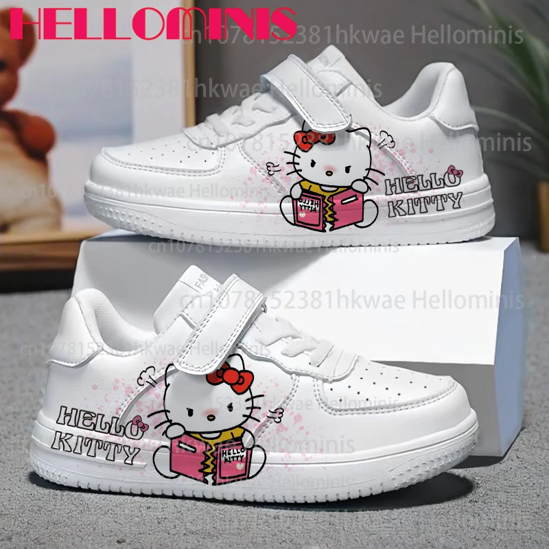 Детская обувь hello kitty с 3d принтом для мальчиков и девочек - Фотография_2